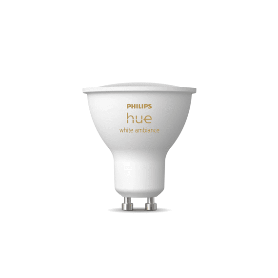 Philips Huewa Smart Ledlamp 4.2w Gu10 Warm Tot Koel Wit Dimbaar
