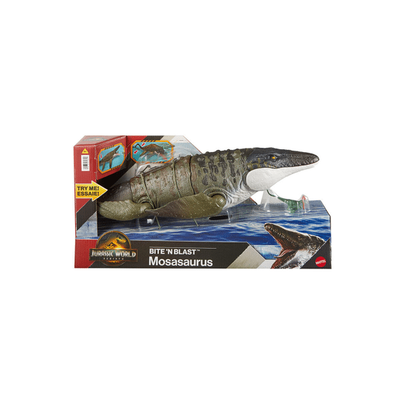 Jurassic World Bite N Blast Mosasaurus Dinosaurusfiguur 65cm