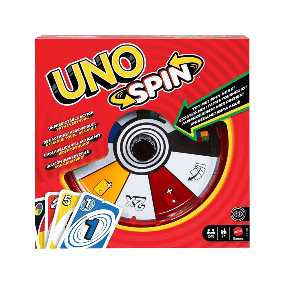 Uno Spin Card Spel