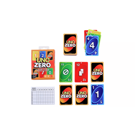 Uno Zero Card Spel