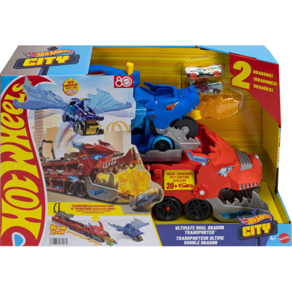 Hot Wheels City Hot Wheels Ultimate Dual Dragon Transporter