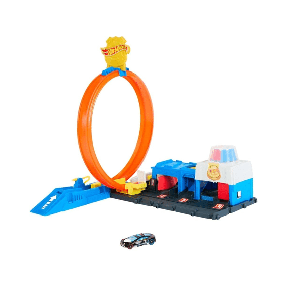 Hot Wheels City Super Police Station Speelset