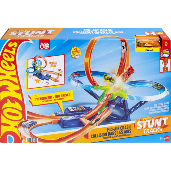 Hot Wheels Stunt Tracks Mid-air Crash Speelset