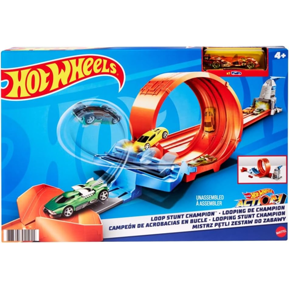 Hot Wheels Loop Stunt Champion Racebaan