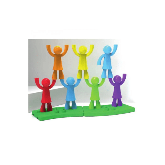 Stackable Colour People Shapes