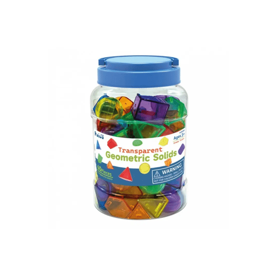 Translucent 3d Geometric Shapes S/60