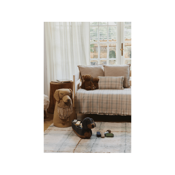 Lorena Canals Kussen Handloom Blue Sage