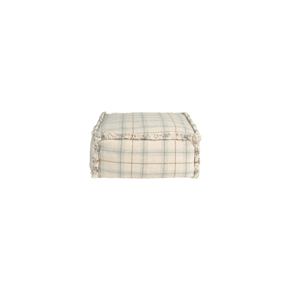 Lorena Canals Poef Handloom Blue Sage