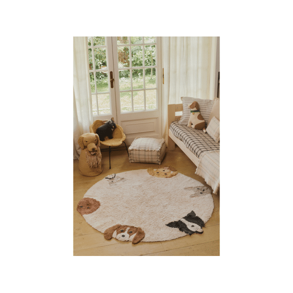 Lorena Canals Tapijt Dogs Dia 140cm