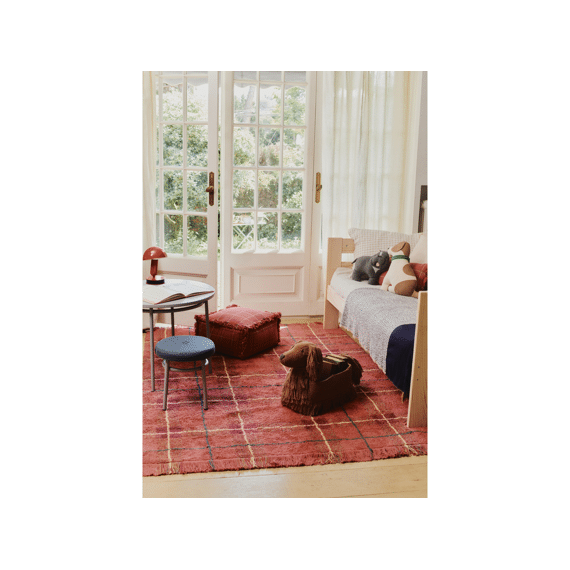 Lorena Canals Tapijt Tartan Vintage Red 90x120cm