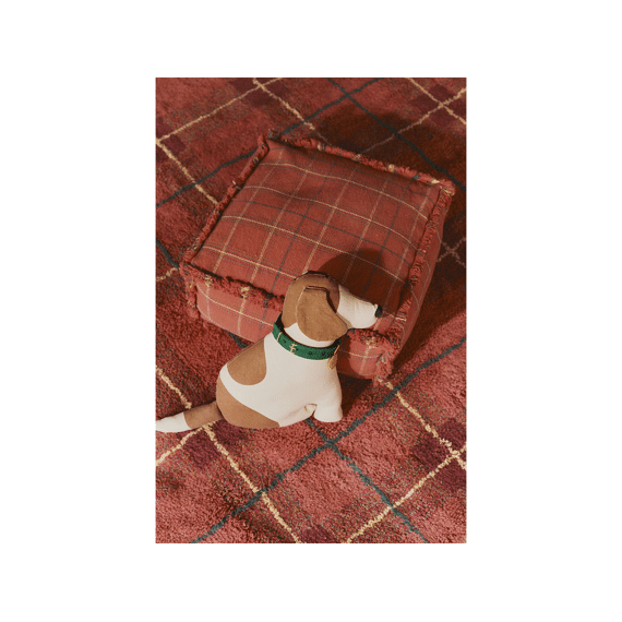 Lorena Canals Tapijt Tartan Vintage Red 90x120cm