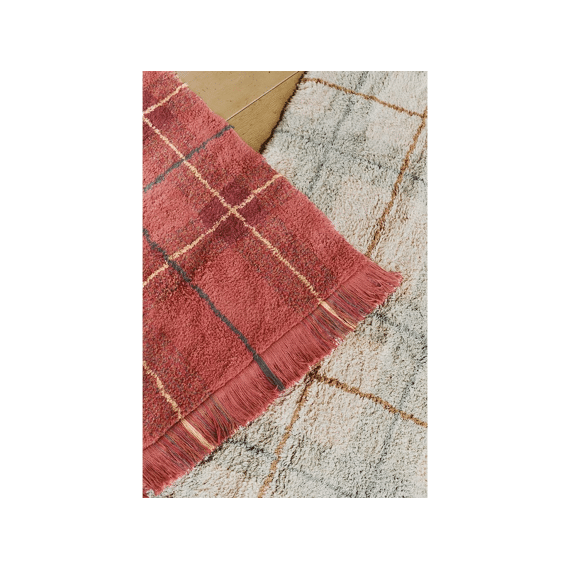 Lorena Canals Tapijt Tartan Vintage Red 90x120cm
