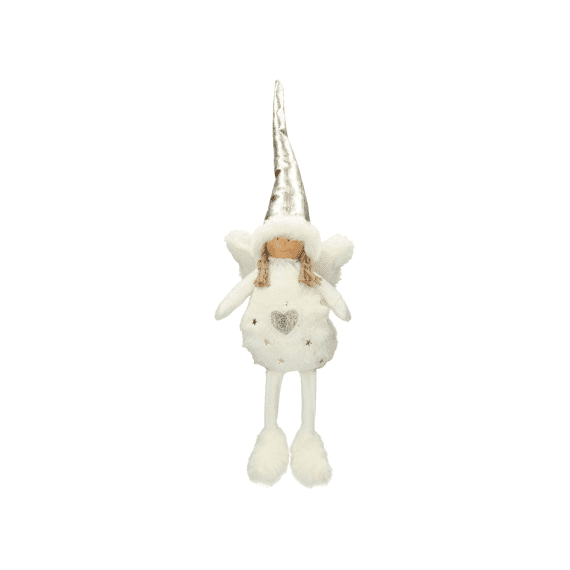 Decoratieve Figuur Engel Silvi L Met Bungelbenen 14,11,37cm