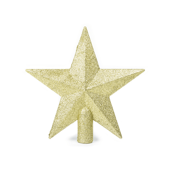 Kerstster Spike M Goud 40x40cm