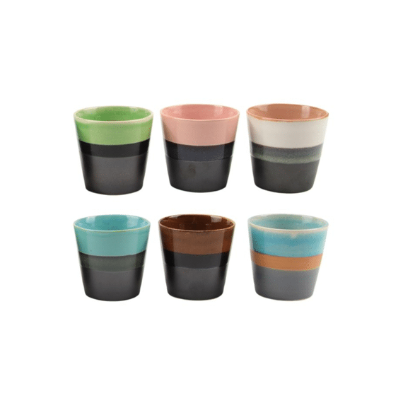 Koffiemok Cosmos 7,5cm 200ml Assortiment Prijs Per Stuk
