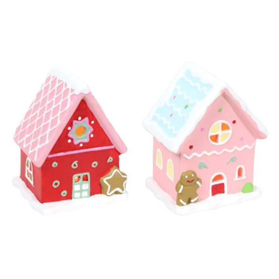 Huisje Sweet met LED 13cm Assortiment Prijs Per Stuk