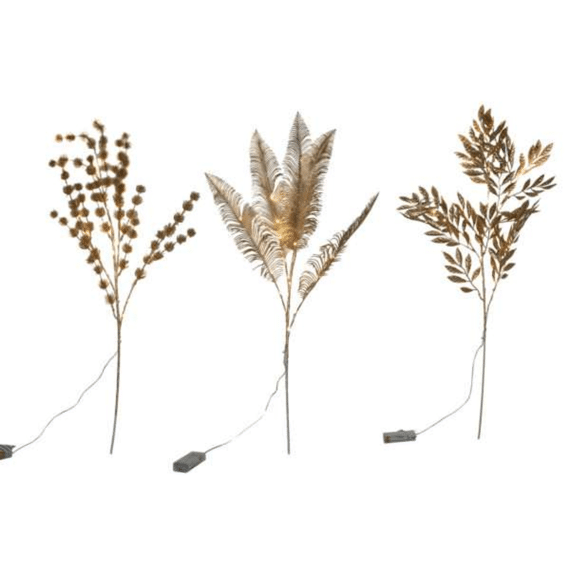 Tak Golden Leaves Met Led 75cm Assortiment Prijs Per Stuk