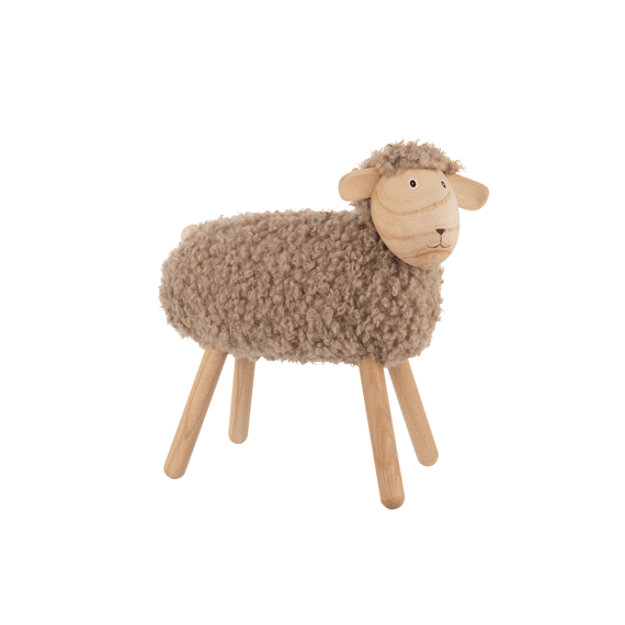 J-line Schaap Naturel/beige 45cm