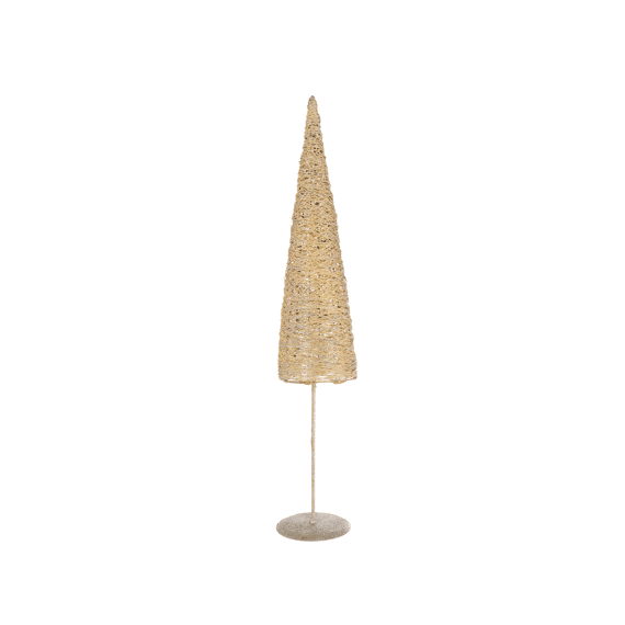 J-line Kerstboom Op Voet Goud 85cm
