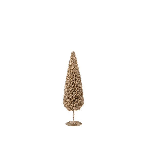 J-line Kerstboom Champagne 38cm