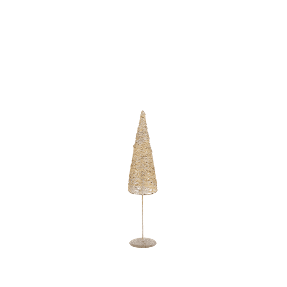 J-line Kerstboom Op Voet Goud 58cm