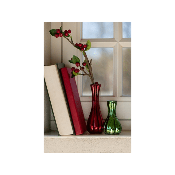 J-line Vaas Rood/groen 12cm Assortiment