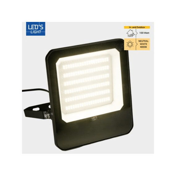 Led Floodlight 100w 4000k 14000lm Ip65
