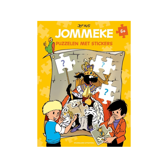 Jommeke: Puzzelen Met Stickers