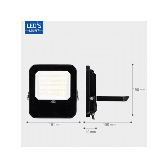 Led Floodlight 50w 4000k 7000lm Ip65