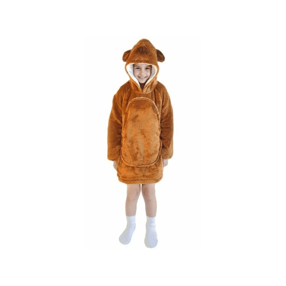 Cozy Noxxiez Cuddle Hoodie Small Capybara