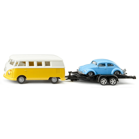 Siku 2567 Vw T1 Met Aanhangwagen En Vw Coccinelle