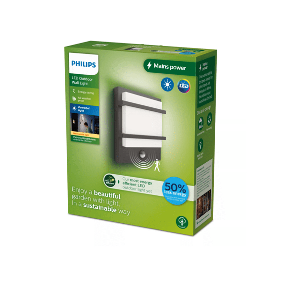 Philips Tuin Petronia Ue Wa 4.3w Wall Lantern