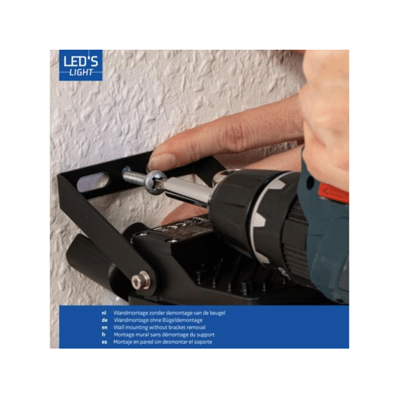 Led Flood Light met Sensor 10w 4000k 1400lm