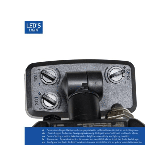 Led Flood Light met Sensor 10w 4000k 1400lm