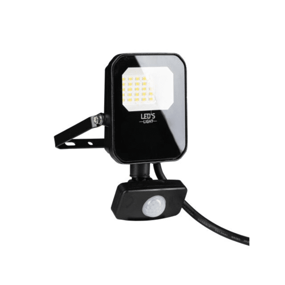 Led Flood Light met Sensor 10w 4000k 1400lm
