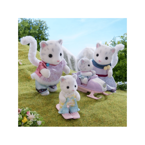 Sylvanian Families Familie Sneeuw Luipaard