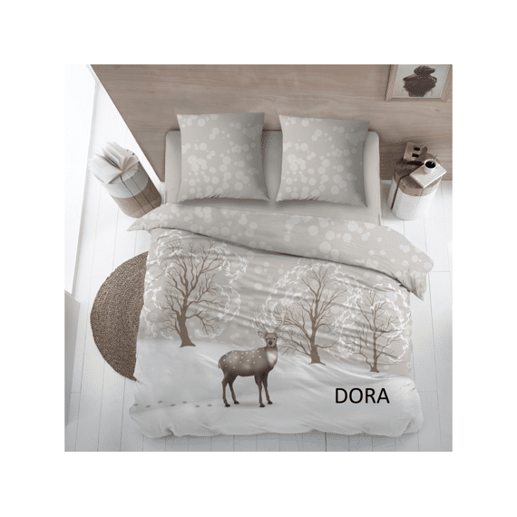 Dekbedovertrek Flanel Dora Multi 240x200/220