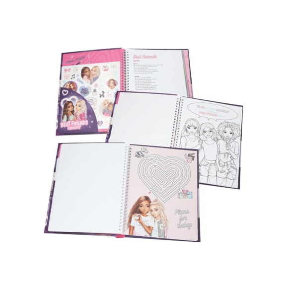 Topmodel Kleurboek Met Led En Geluid