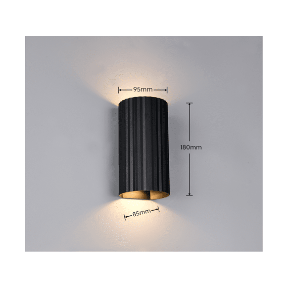 Trio Wand Lamp Soka 2xgu10 Max.10 W