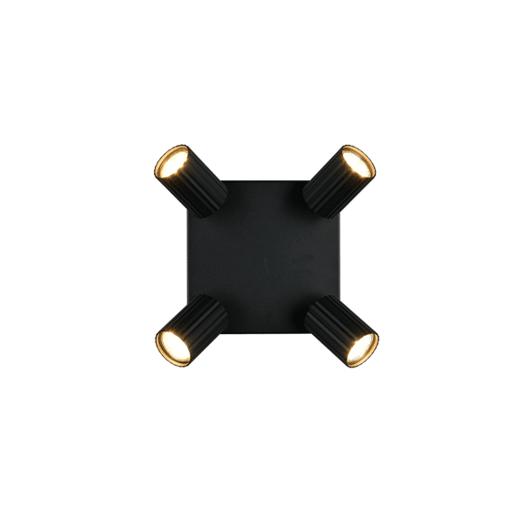 Trio Spot Soka 4xgu10 Max.10 W