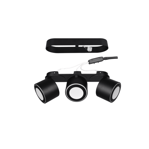 Trio Plafonniere Taurus incl. 3 X LED 5 Watt 3000K 450 Lm.