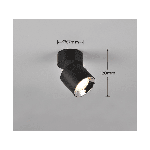 Trio Plafonniere Guayana 1xgu10 Max.10 W