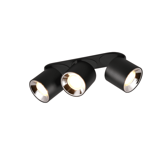 Trio Plafonniere Guayana 3xgu10 Max.10 W