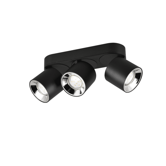 Trio Plafonniere Guayana 3xgu10 Max.10 W