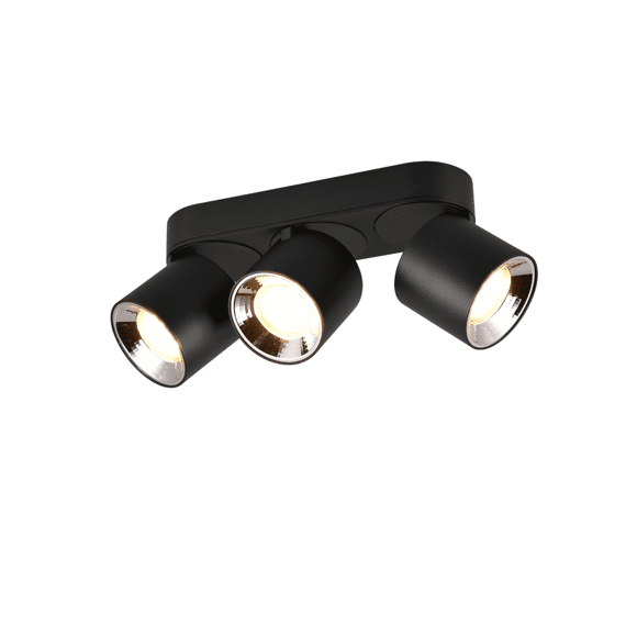 Trio Plafonniere Guayana 3xgu10 Max.10 W