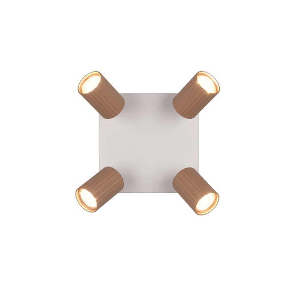 Trio Spot Soka 4xgu10 Max.10 W