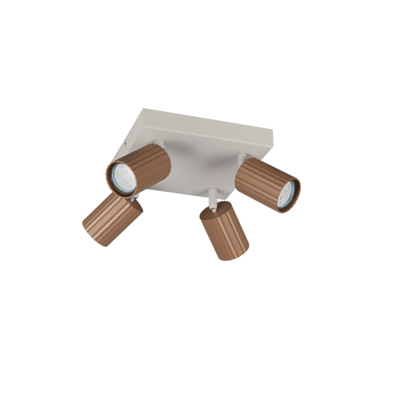 Trio Spot Soka 4xgu10 Max.10 W