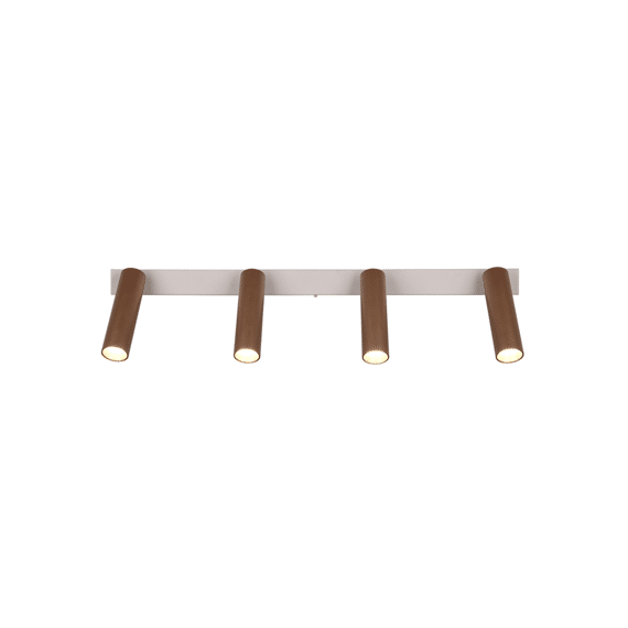 Trio Spot Ambala incl. 4 X LED 5.5 Watt 2300+3000+4000K 500 Lm