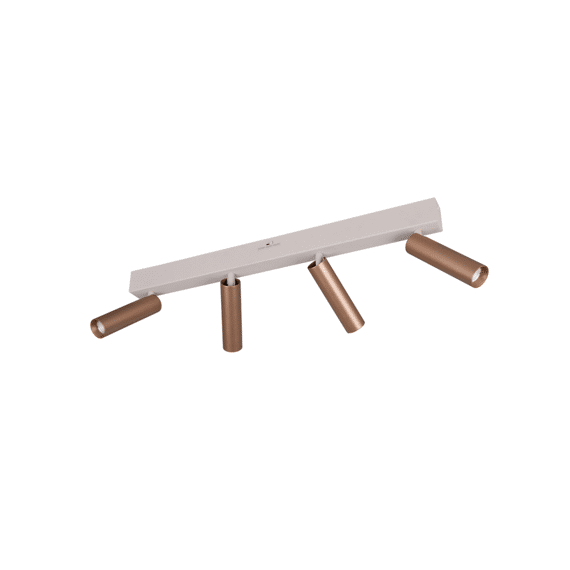 Trio Spot Ambala incl. 4 X LED 5.5 Watt 2300+3000+4000K 500 Lm