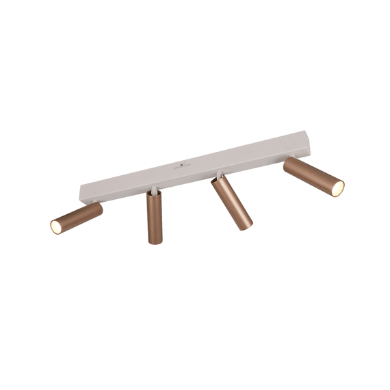 Trio Spot Ambala incl. 4 X LED 5.5 Watt 2300+3000+4000K 500 Lm